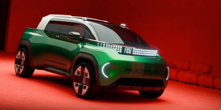 Fiat sjell konceptin Multiplay, një automjet që bashkon SUV-in, minibusin dhe pickup-in
