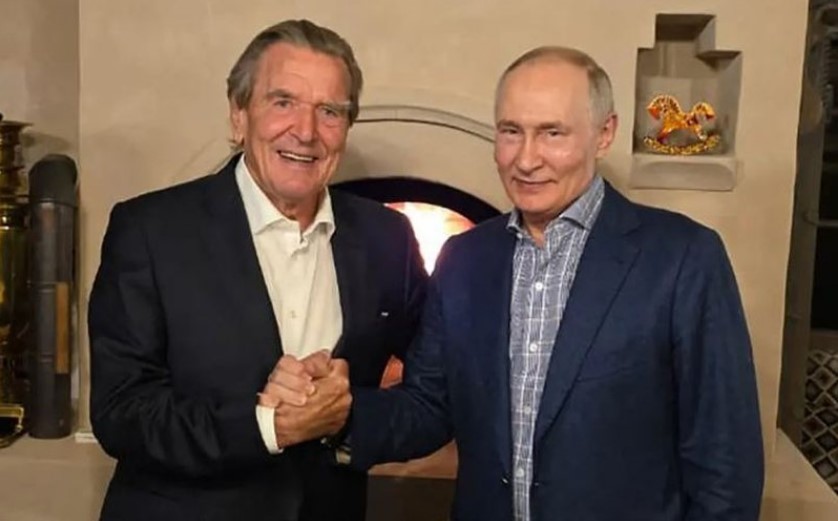 Vizita e ish kancelarit Schroder për ditëlindjen e Putin në Rusi  kancelari Merz me akuza të forta  Absolutisht imorale  jam i indinjuar 