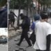 Protestuesit e maskuar shkulin pllakat dhe sulmojnë me gurë e llastiqe, Policia u kundërvihet me forca dhe autobotin e ujit! (FOTO)