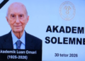 Akademia e Shkencave mban ceremoni solemne në nderim të Luan Omarit, homazhe për akademikun 101-vjeçar