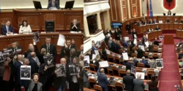 Berisha: Protestuesve iu çanë kafkat, por plumbat i meritoni ju; Peleshi i ndërpret fjalën: Bëre thirrje për dhunë!