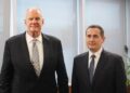 Ambasadori amerikan Wendt takohet me kreun e SPAK dhe e njeh me tre prioritetet e Trump: Luftë kundër krimit, trafikut të narkotikëve dhe migracionit të paligjshëm!